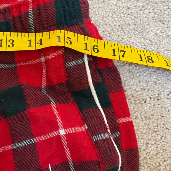 Disney Mickey red plaid Christmas pajama pants size medium - Picture 3 of 6